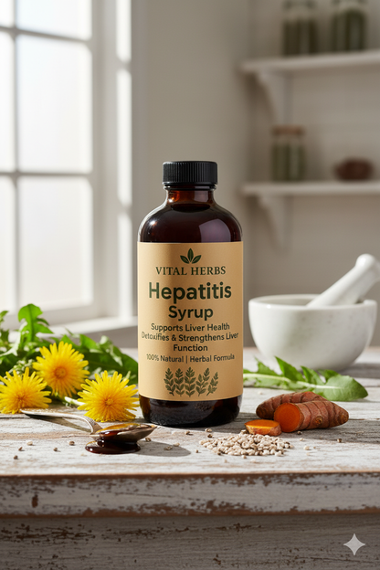 Vital Herbs Hepatitis Syrup