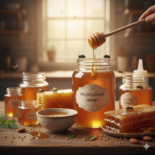 Pure Golden Nectar: 100% Natural Raw Honey - Sustainably Sourced